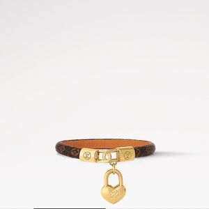 Louis Vuitton Crazy in Lock charm bracelet